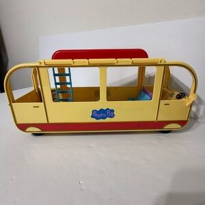 Peppa Pig Transforming Camper Van RV-Clean&Rolls ~ NO Figures Or Accessories